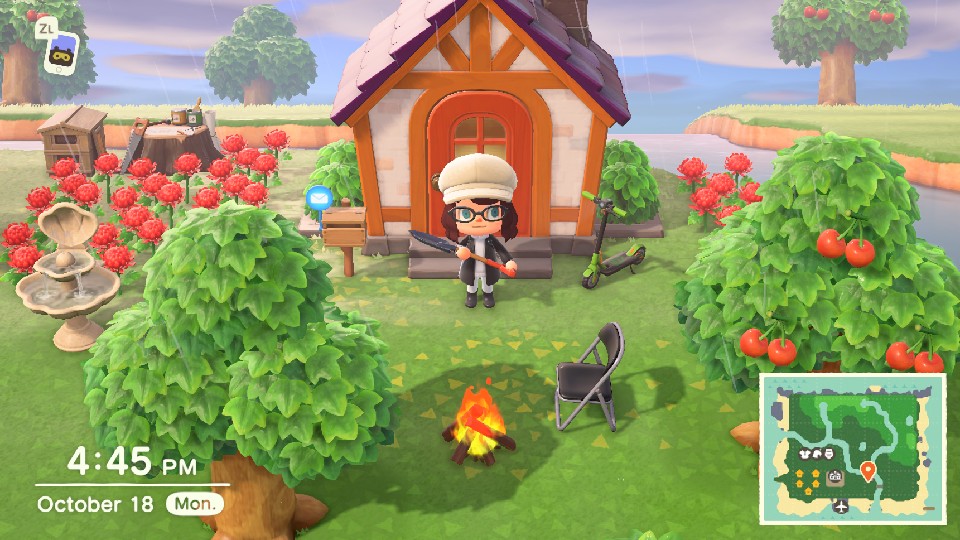 Animal Crossing (1x 30FPS vs. 0.5x 36FPS)