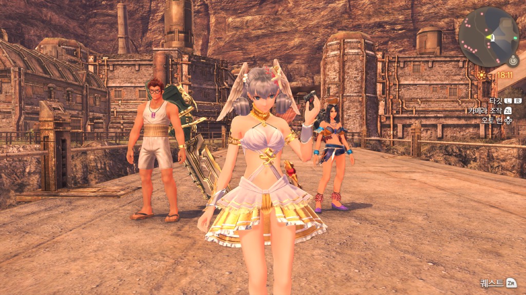  4K beach episode (Xenoblade Chronicles Definitive Edition)