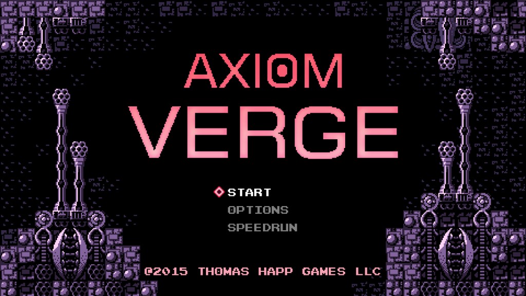 There should be a difficulty mode called upside-down (Axiom Verge)