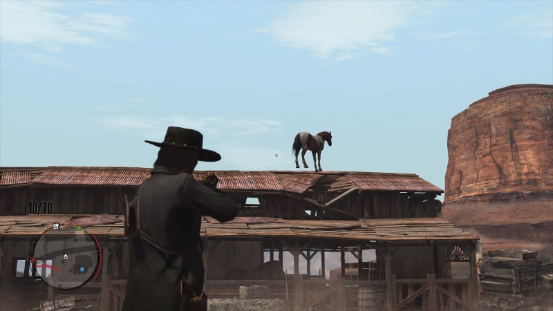 You have some tequilas, then Juan decides he is an adventurer (Red Dead Redemption)