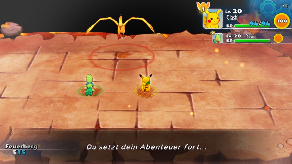 Fight fire with fire (Pokémon Mystery Dungeon: Rescue Team DX)