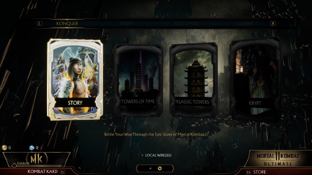  Dear gods, you don’t need to make the menu low resolution too (Mortal Kombat 11)